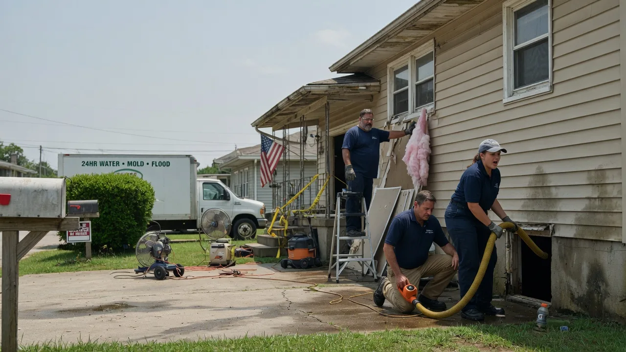 Water Damage Repair in Bunkie, LA near me